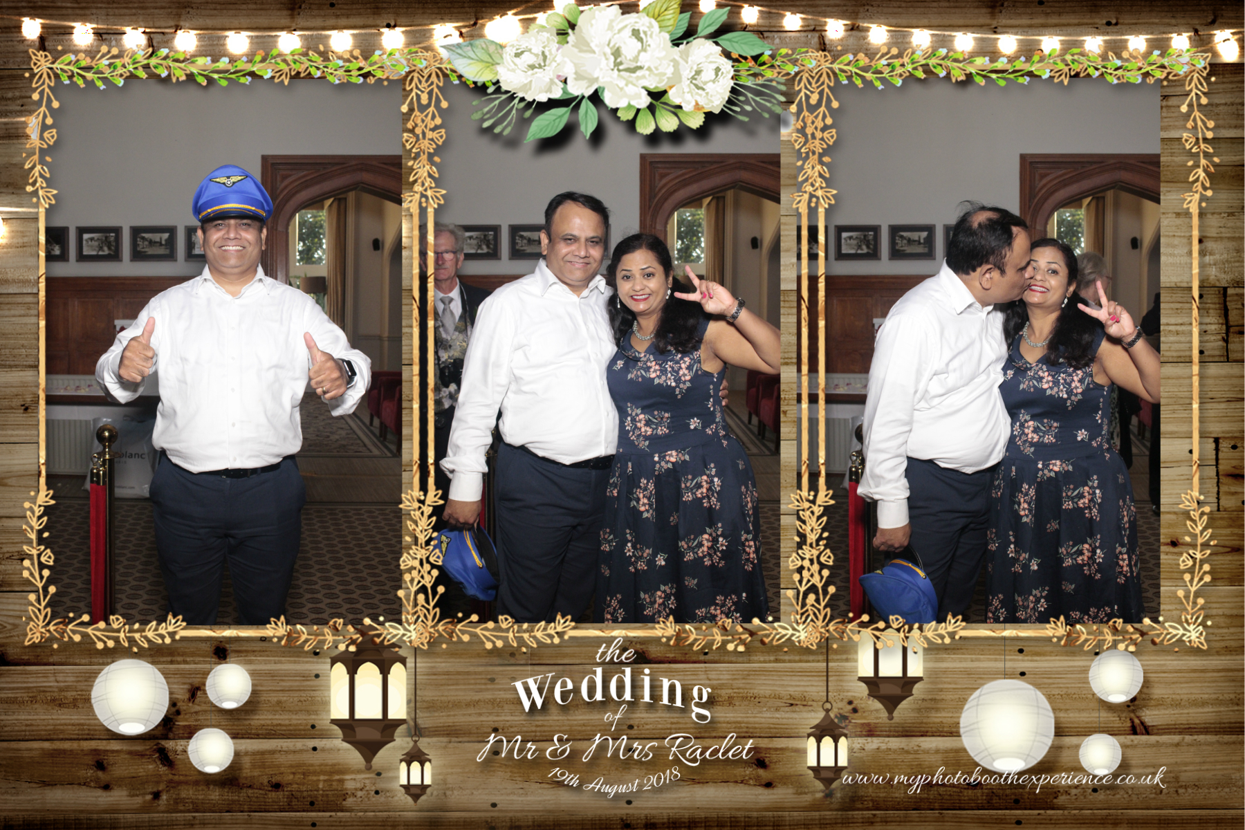 Mr & Mrs Raclet | View more photos from the event at gallery.myphotoboothexperience.co.uk/u/MyPhotoBoothExperienceLtd/Mr-Mrs-Raclet